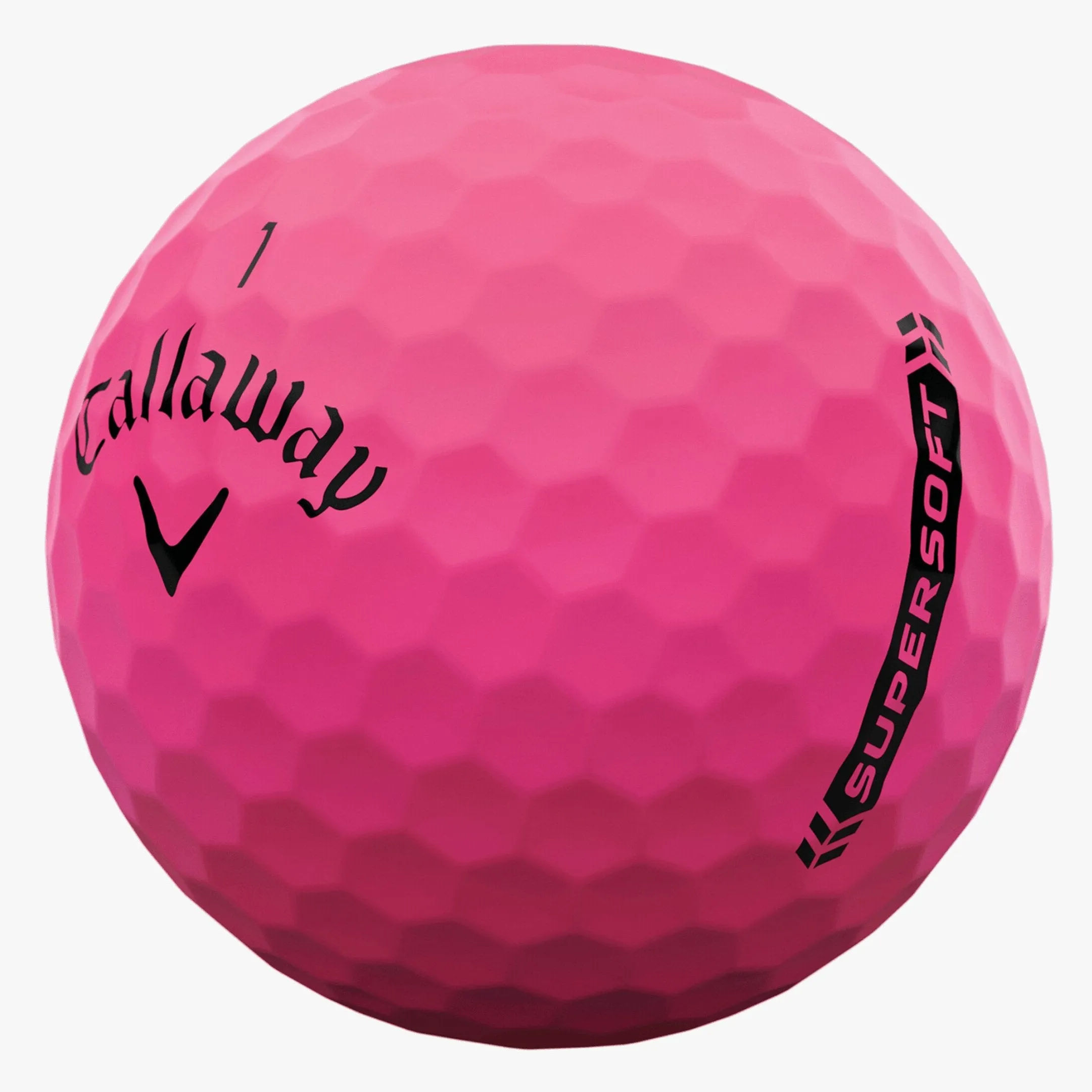 Callaway SuperSoft Golf Balls Matte Pink - Dozen