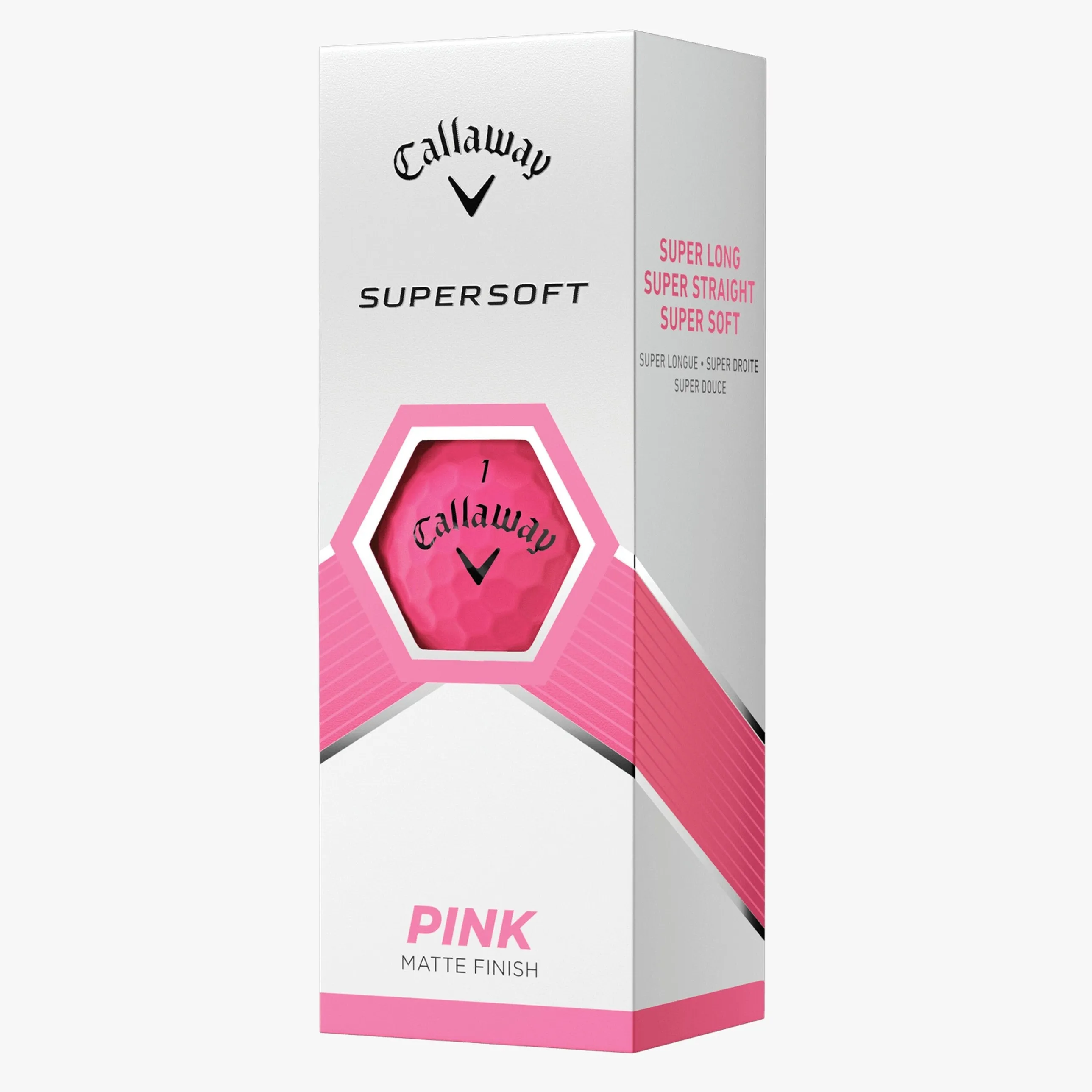 Callaway SuperSoft Golf Balls Matte Pink - Dozen