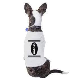 Crayon Pets White Shirt