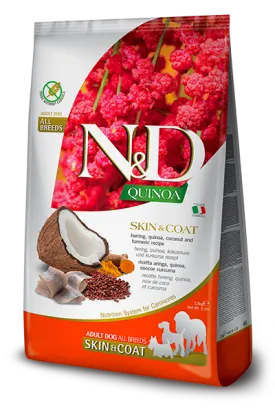 Farmina N&D Quinoa Skin & Coat Herring Dry Dog Food