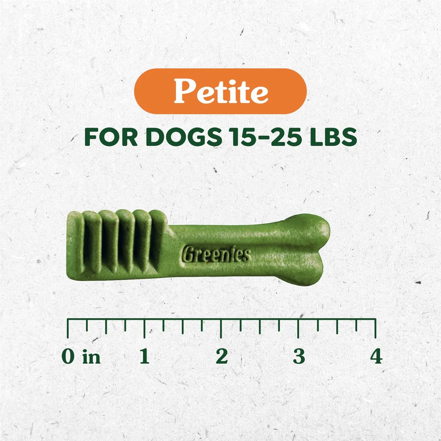 Greenies Original Petite Natural Dental Care Dog Treats, 36 oz. Pack (60 Treats)