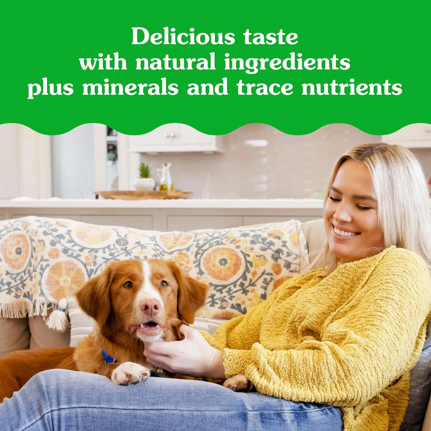 Greenies Pill Pockets Large Size Soft Dog Treats for Capsules, Chicken Flavor, Made with Natural Ingredients Plus Minerals & Trace Nutrients, 15.8 oz. (60 Count, Pack of 1)
