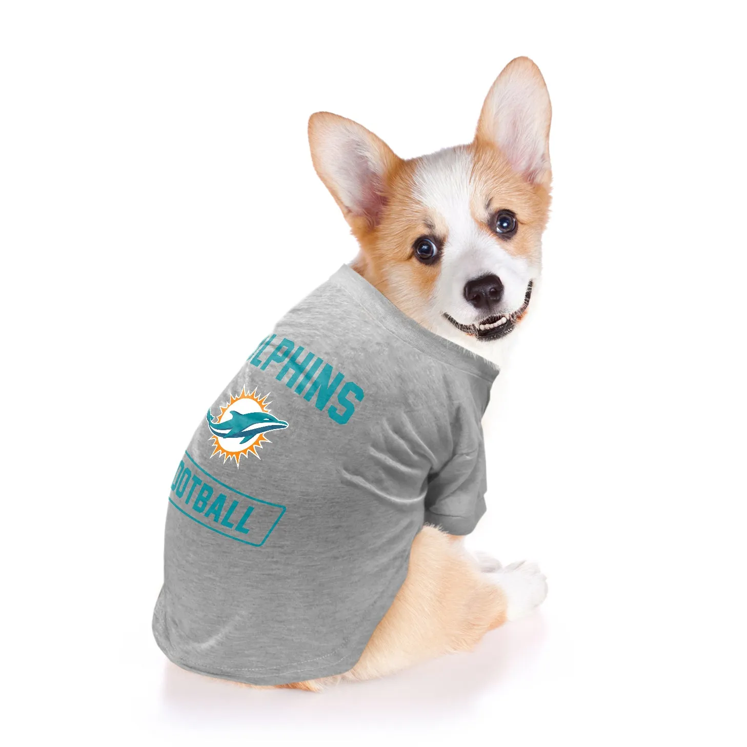 Miami Dolphins Pet Tee Shirt Type
