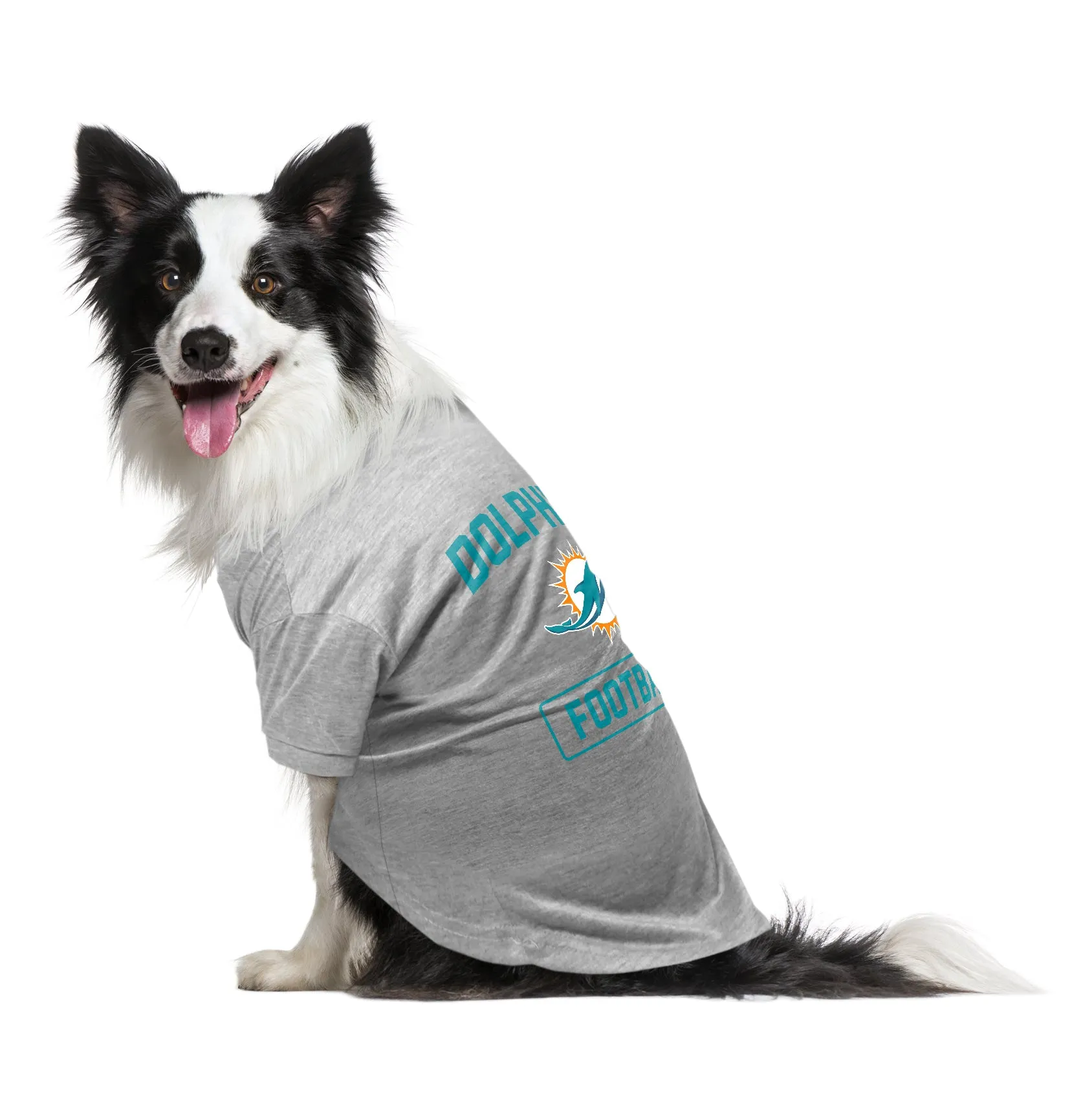 Miami Dolphins Pet Tee Shirt Type