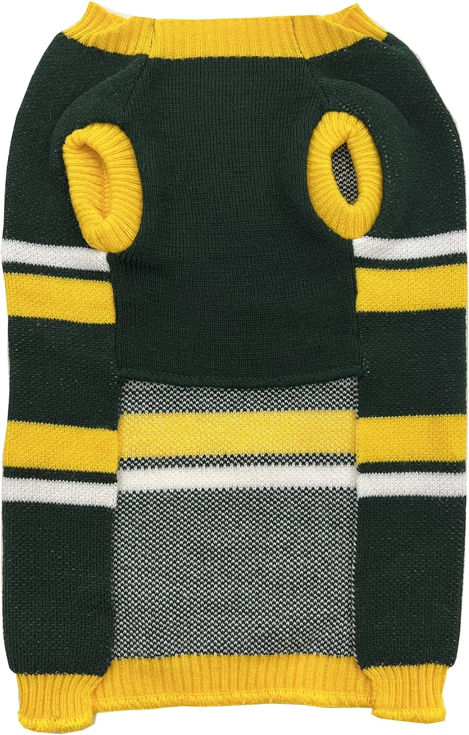 Pets First NFL Green Bay Packers Dog Sweater, Size Extra Small. Warm and Cozy Knit Pet Sweater with NFL Team Logo, Best Puppy Sweater for Large and Small Dogs, Team Color (GBP-4179-XS)