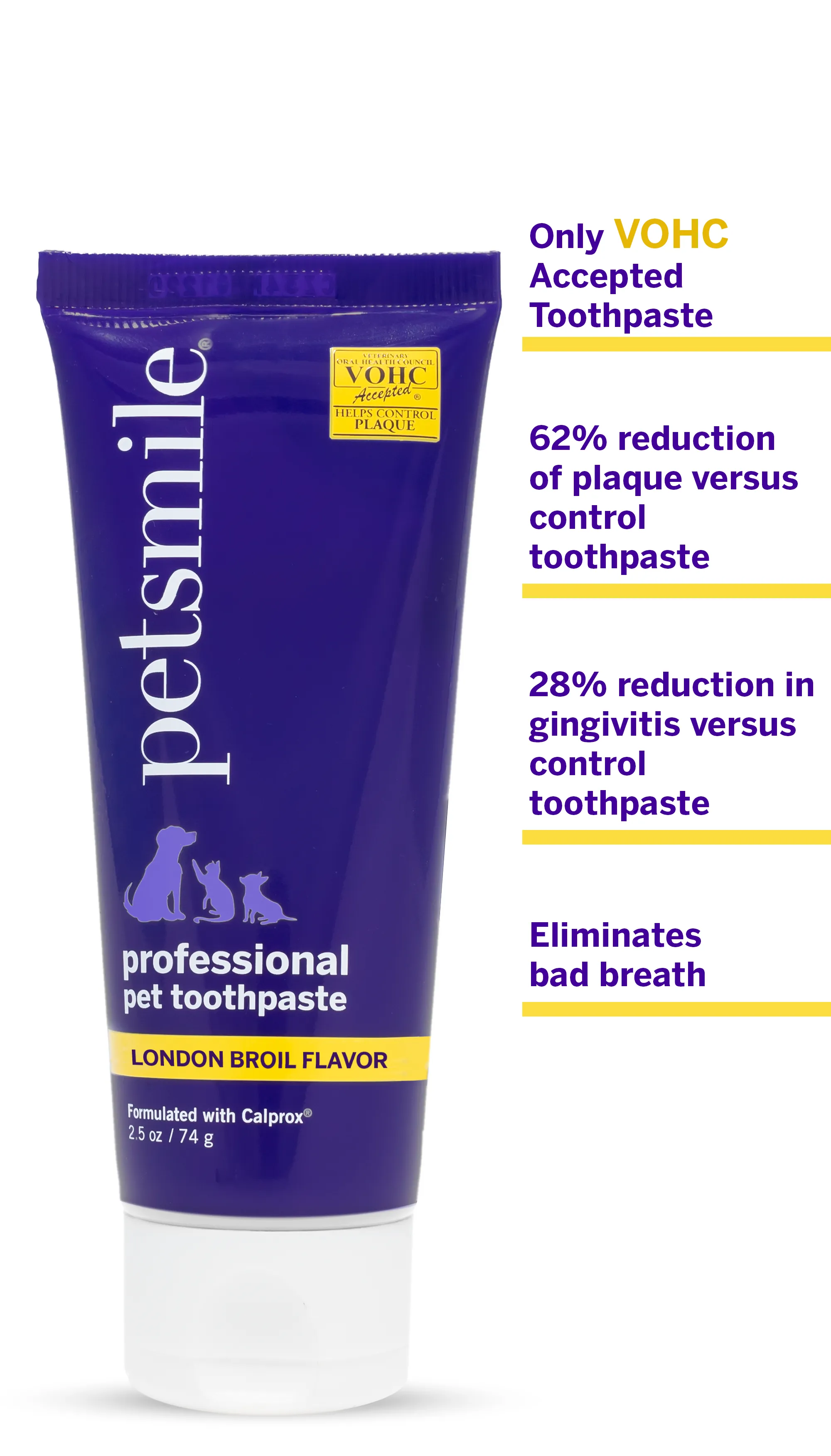 Professional Pet Toothpaste - London Broil Flavor - Small