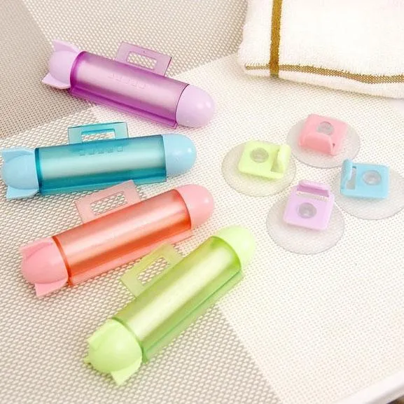 Toothpaste Squeezer Rolling Dispenser