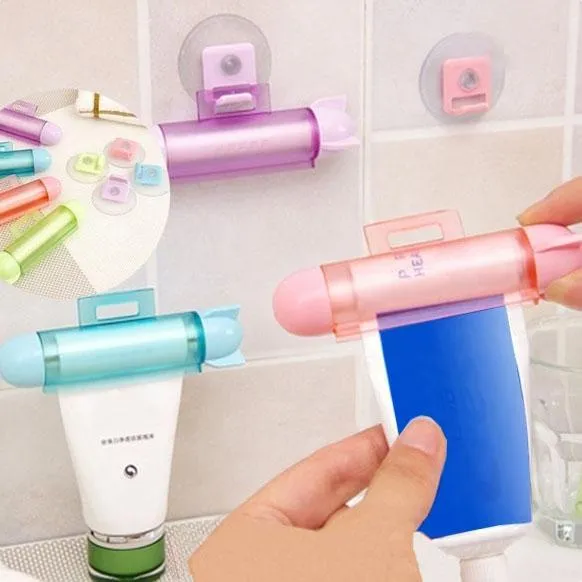 Toothpaste Squeezer Rolling Dispenser