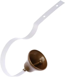 UPKOCH Dog Training Doorbell Durable Pet Sound Bell for Housetraining and Housebreaking for Communication with Your Pet White