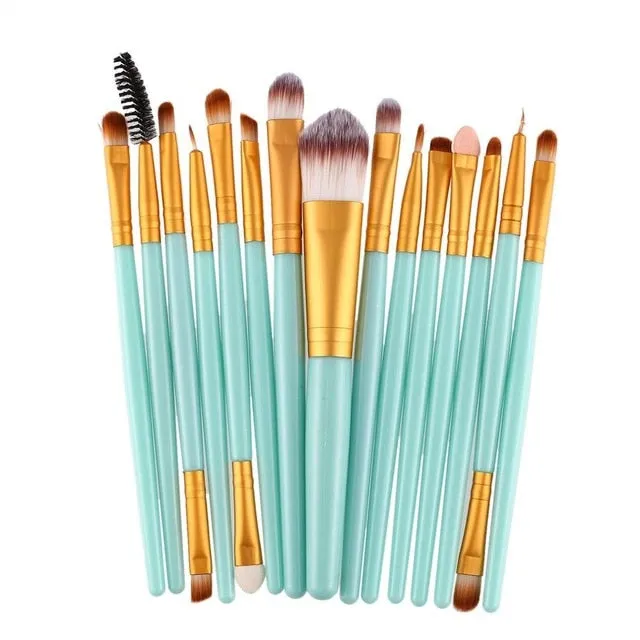 VenusFox Exclusive 15 piece Makeup Brush Kit