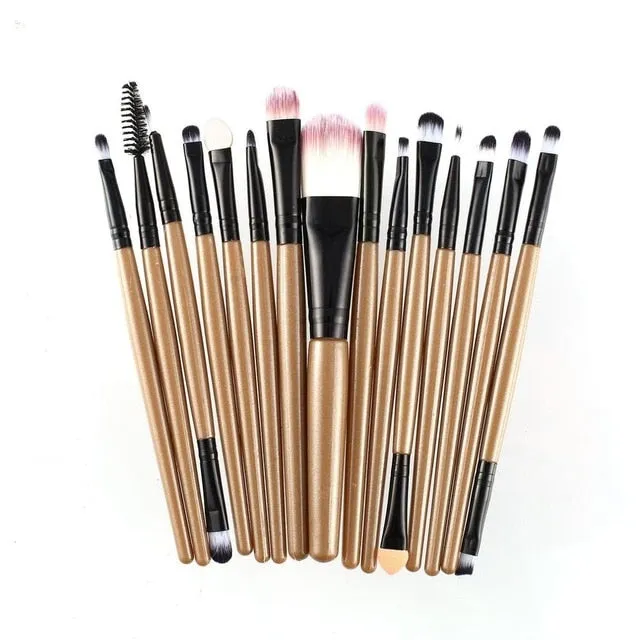 VenusFox Exclusive 15 piece Makeup Brush Kit