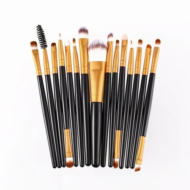 VenusFox Exclusive 15 piece Makeup Brush Kit