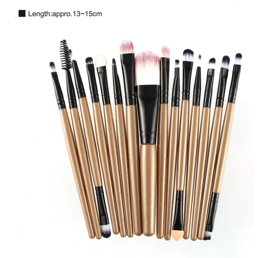 VenusFox Exclusive 15 piece Makeup Brush Kit