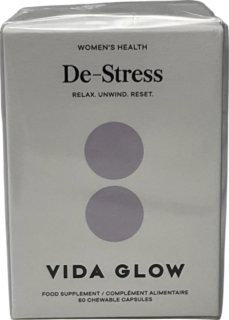 Vida Glow De-stress Supplements De Stress 60 caps
